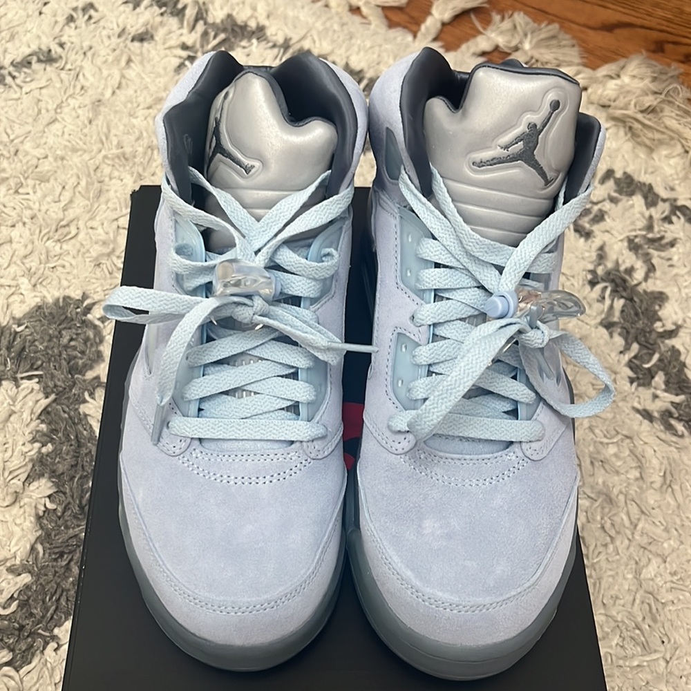 Jordan 5 light blue - Picture 4 of 11
